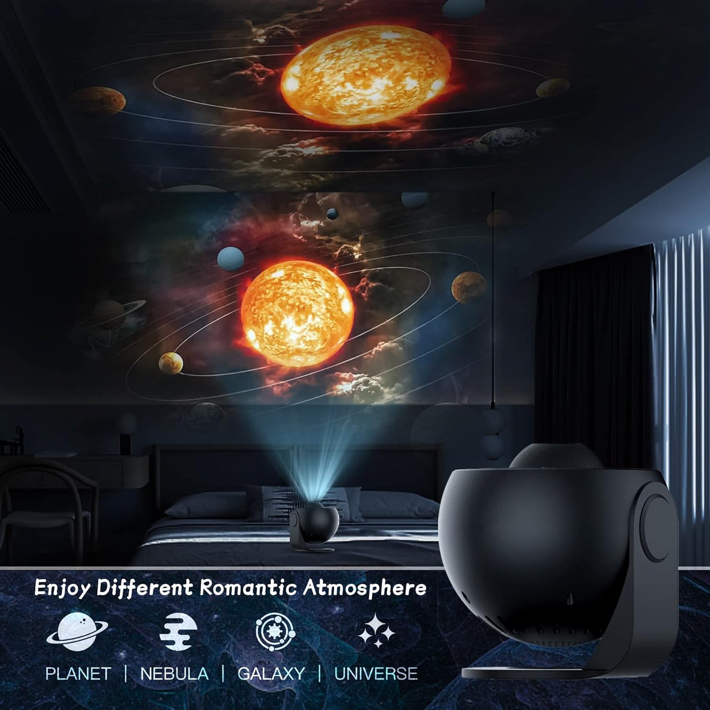 Starlight Galaxy Projector